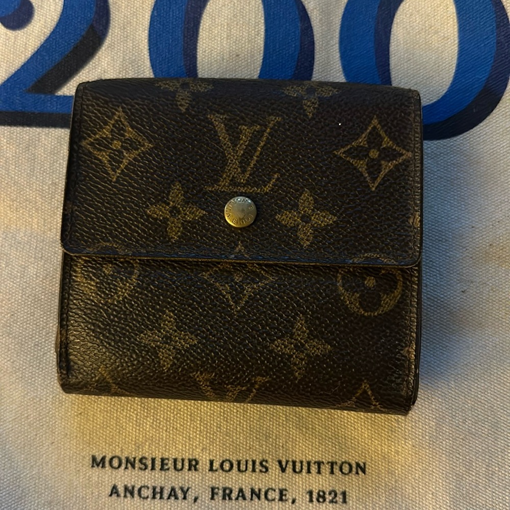 Louis Vuitton Monogram Portefeiulle Elise Trifold Wallet